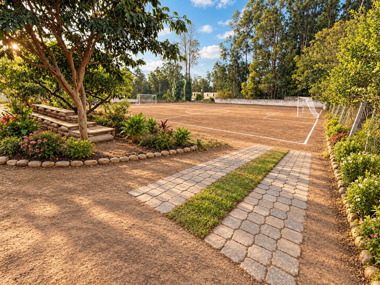 Cancha de fútbol de Casa Santiago Girón